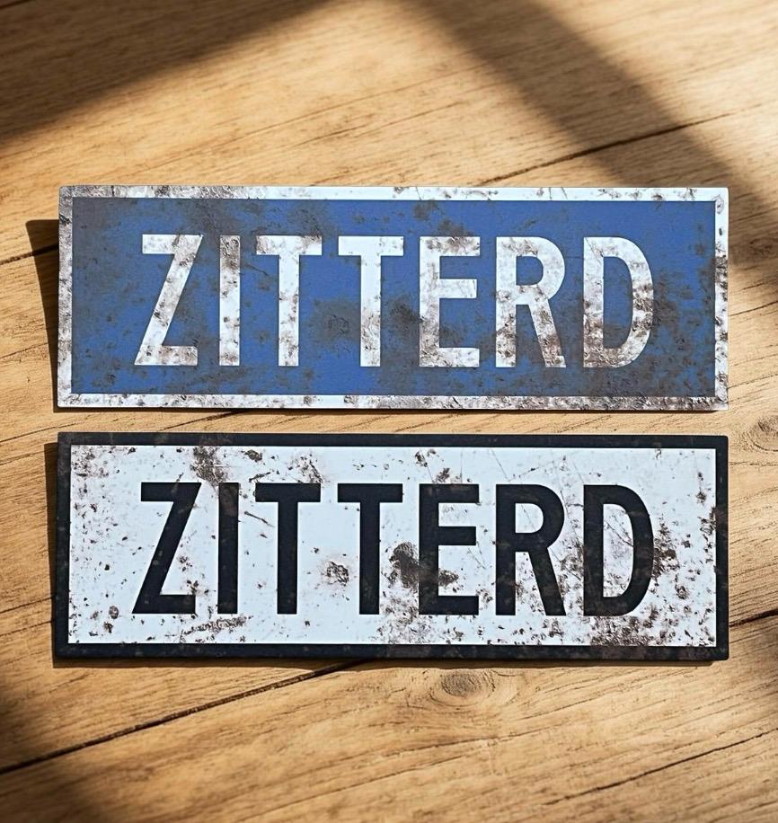 Zitterd Plaatsnaamborden