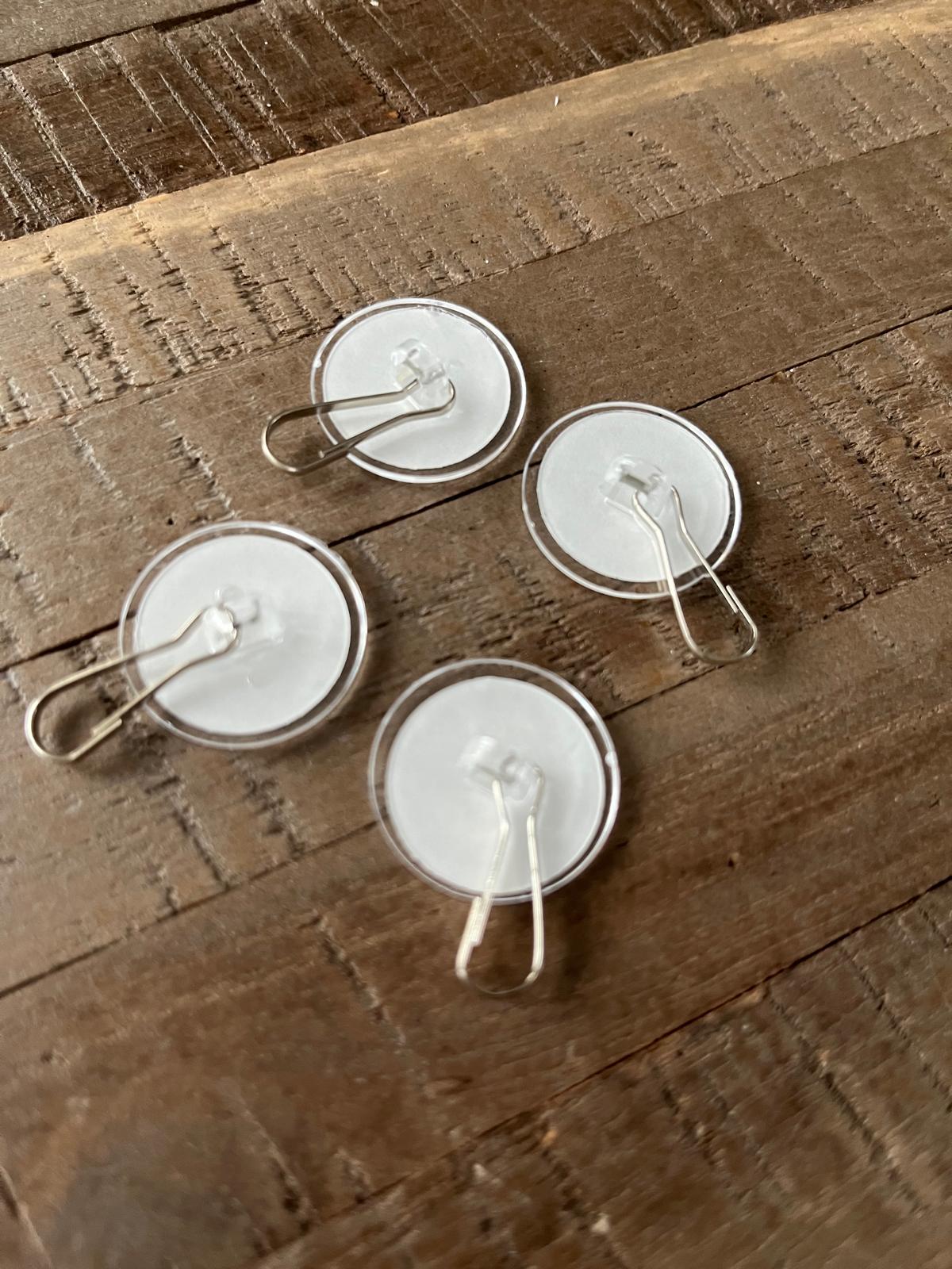 Tegelhangertjes - zelfklevend (4 stks)