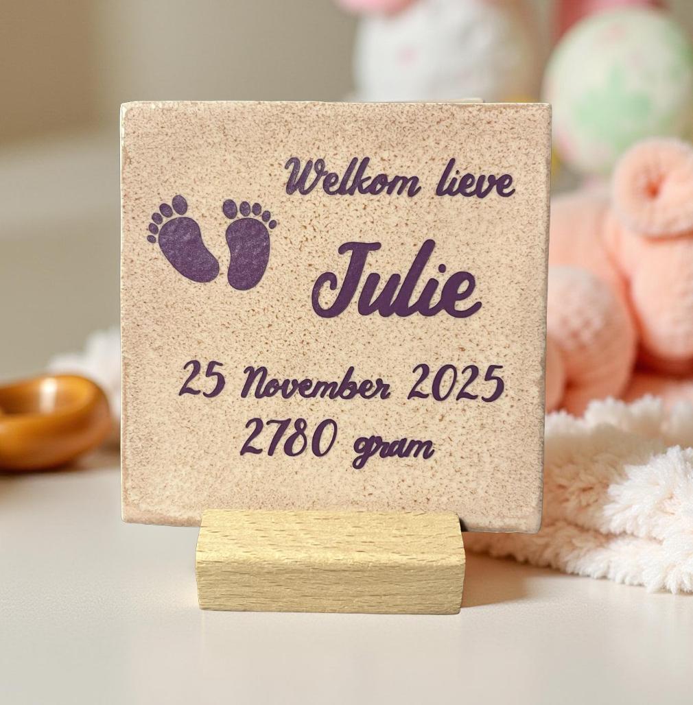 Tegeltje - met eigen tekst