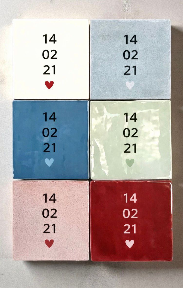 Tegeltje - Met jouw speciale datum