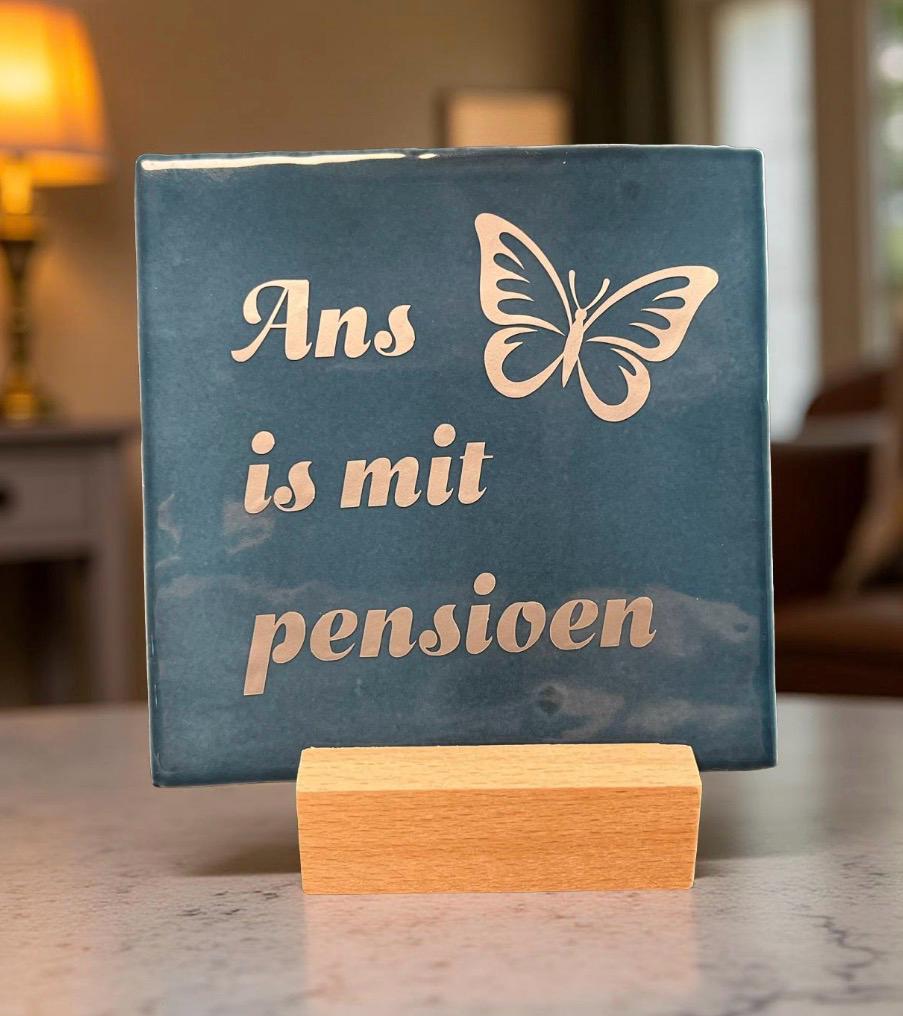 Tegeltje - met eigen tekst