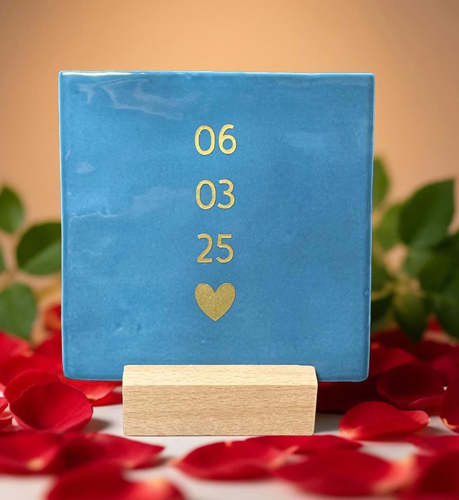 Tegeltje - Met jouw speciale datum